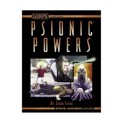 SJG GURPS 4th Ed Psionic Powers (2nd, POD) VG+