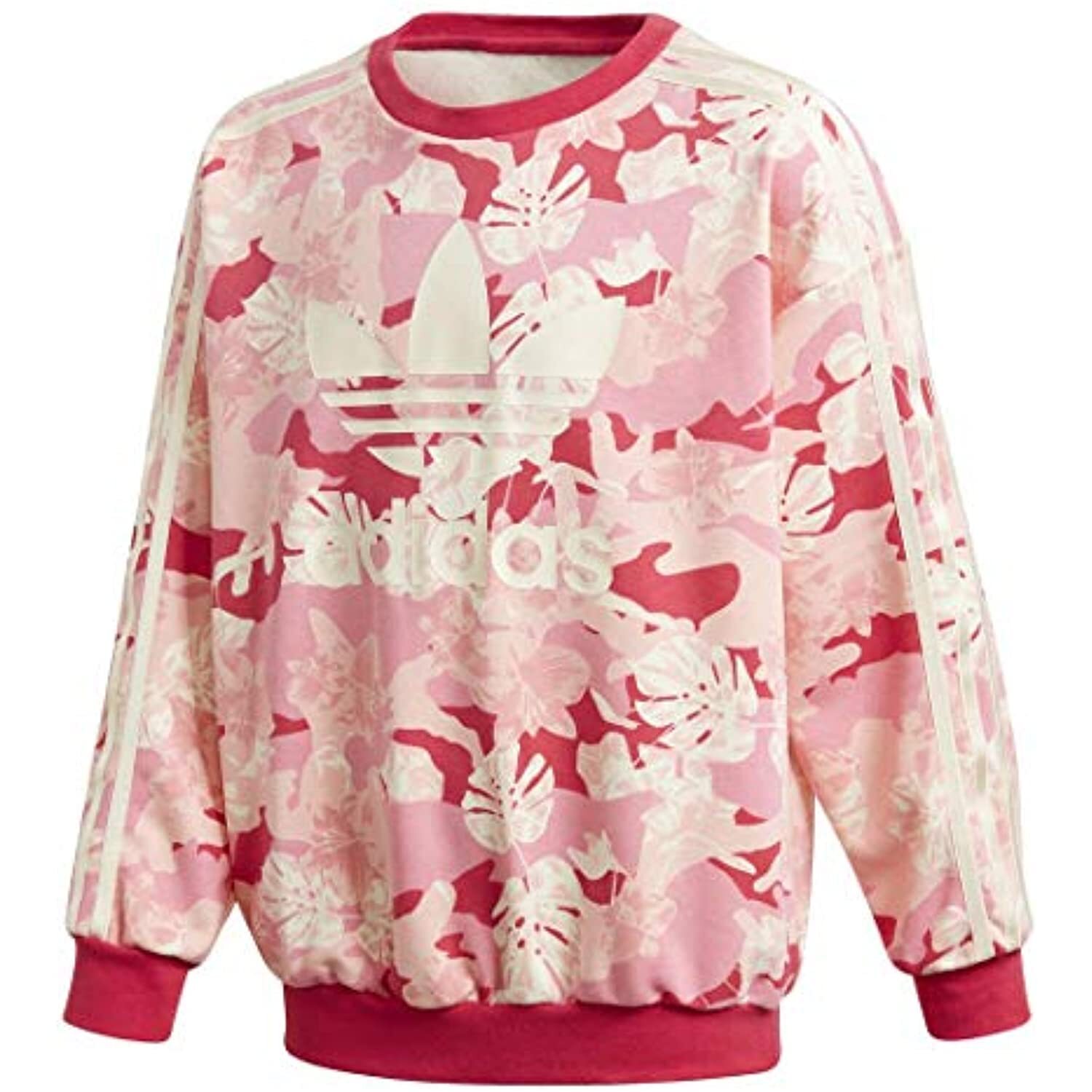 adidas Originals Girls' Crew Neck Sweatshirt GD2862 Cream