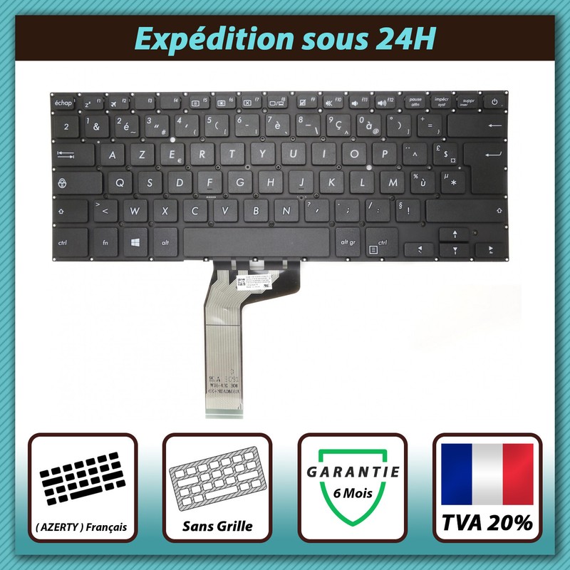 Clavier FranÃAis Azerty Asus S410u / S410ua / S410uf / S410un / S410uq Nsk-Wj8sb