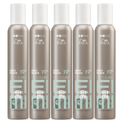 WELLA EIMI NUTRICURLS BOOST BOUNCE Curl Enhancing Mousse Lockenschaum 5x 300 ml