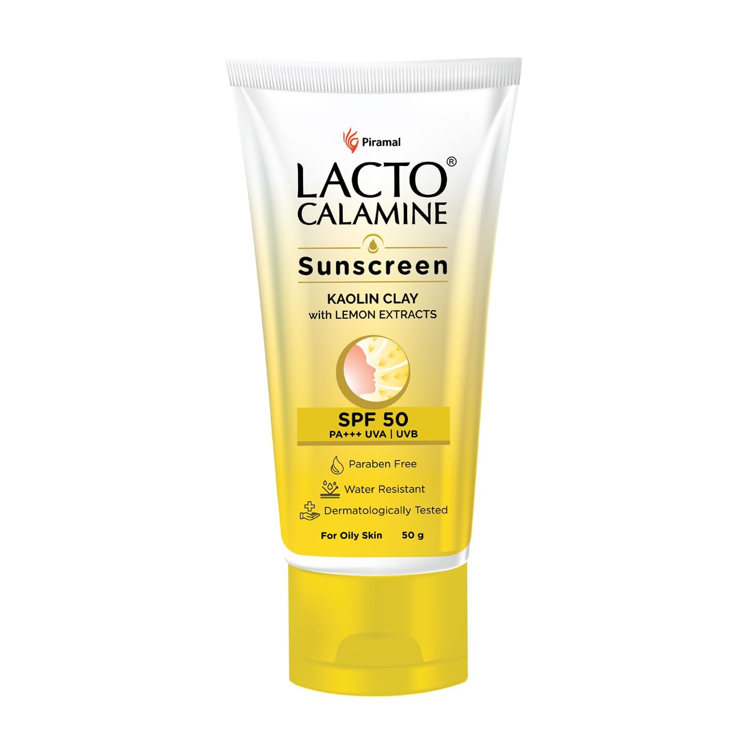 Lacto Calamine Sonnencreme LSF 50, PA +++ Sonnencreme für fettige Haut | 50 gm
