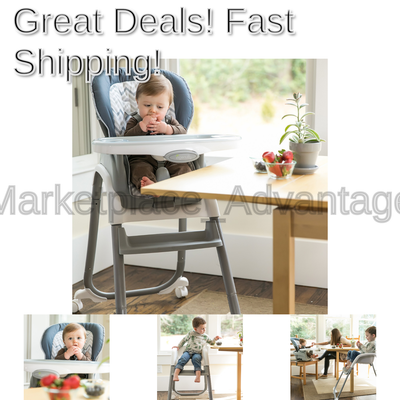 Ingenuity Trio Elite 3-in-1 High Chair – Braden - High Chair, Toddler Chair, ...