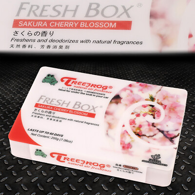 ОСВЕЖИТЕЛЬ ВОЗДУХА TREEFROG FRESH BOX NATURAL SAKURA CHERRY BLOSSOM ДЛЯ АВТОМОБИЛЯ/ДОМА/ОФИСА