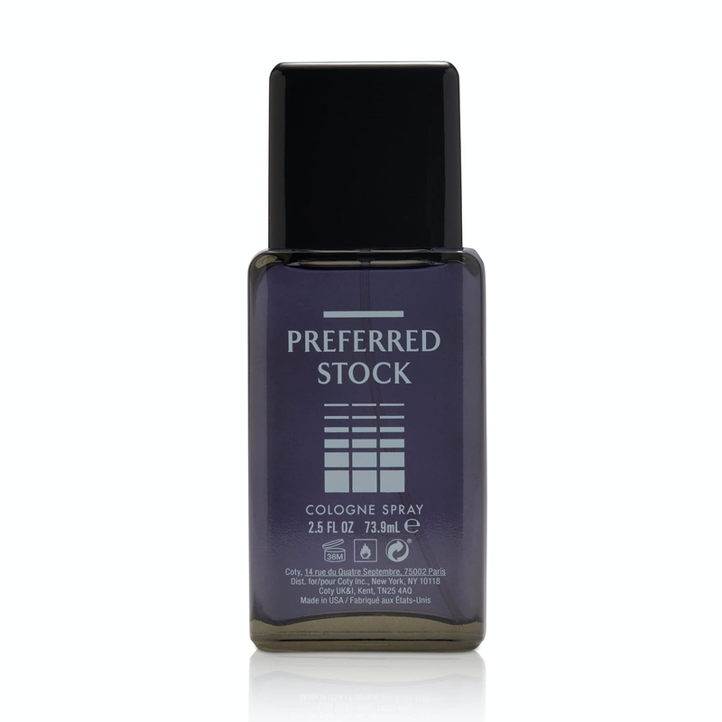 Stetson Preferred Stock - Cologne Spray for Men - Leathery, 