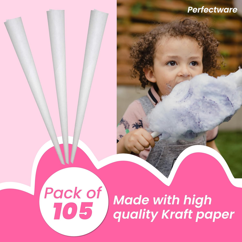 Cotton Candy Cones 105ct