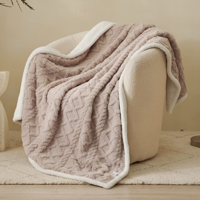 Fluffy 2025 fleece throw