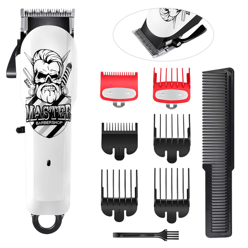 Hair Clippers Men Cordless Hair Trimmer Beard Haircut Grooming Kit Rechargeable
