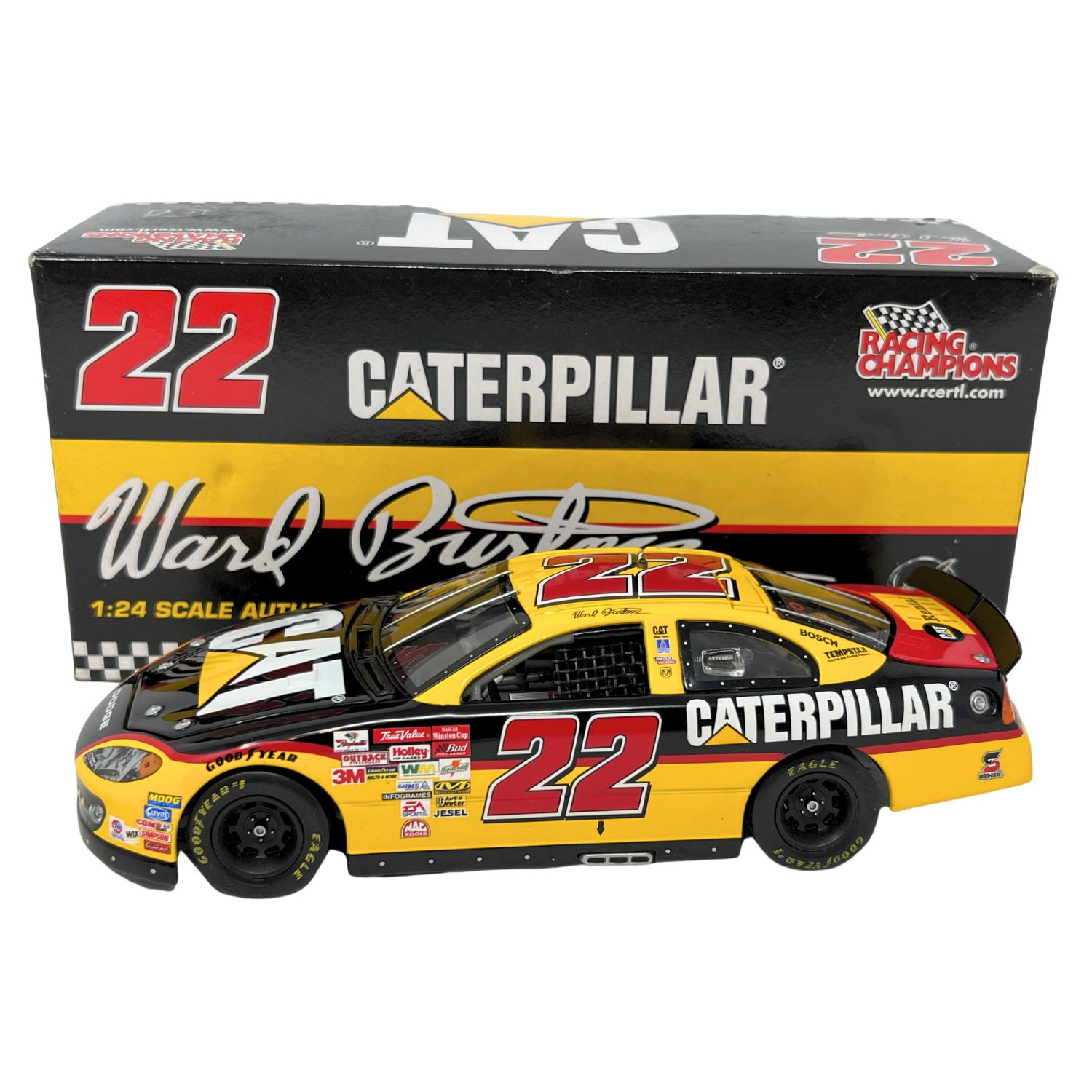 Racing Champions Nascar #22 Ward Burton Caterpillar Dodge