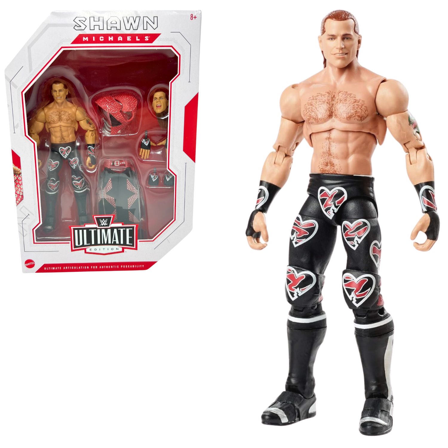 WWE Shawn Michaels Ultimate Edition Series 4 Mattel Action WWE Shawn Michaels Ultimate Edition Series 4 Mattel Action