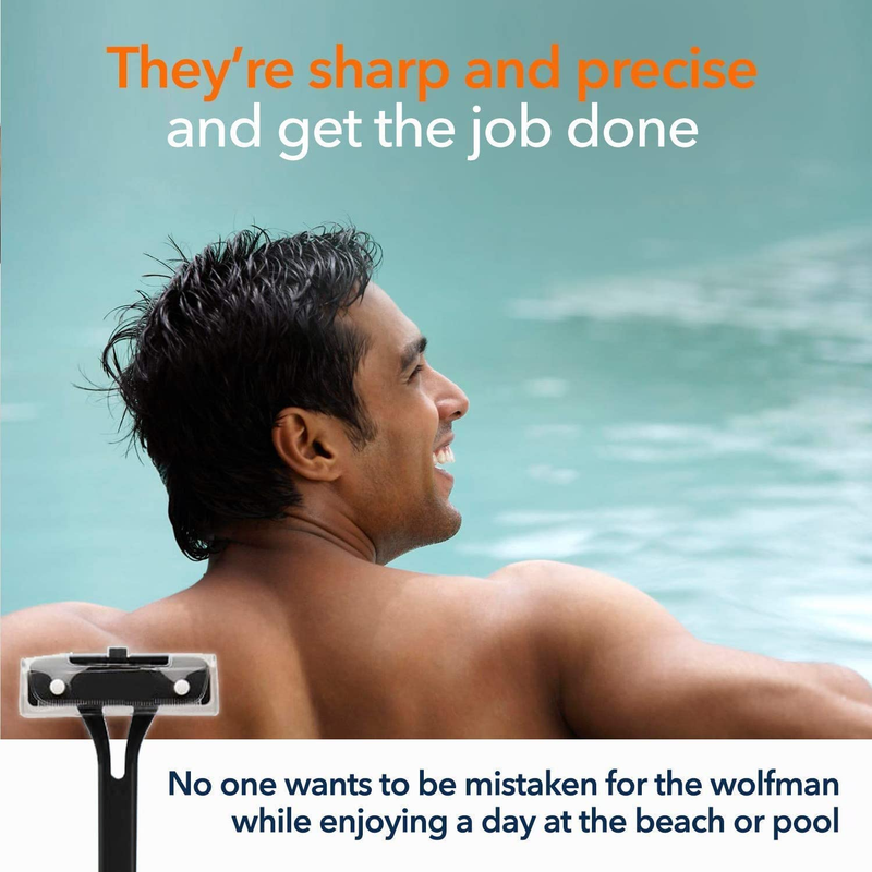 Afeitadora Para La Espalda Para Hombre Mujer Cuerpo Entero Rastrillo Largo TOP