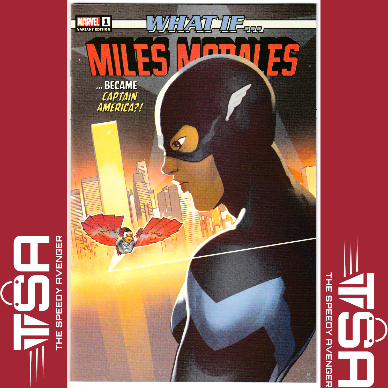 WHAT IF...? MILES MORALES #1 Bengal Trade Variant Cover Limited Captain America