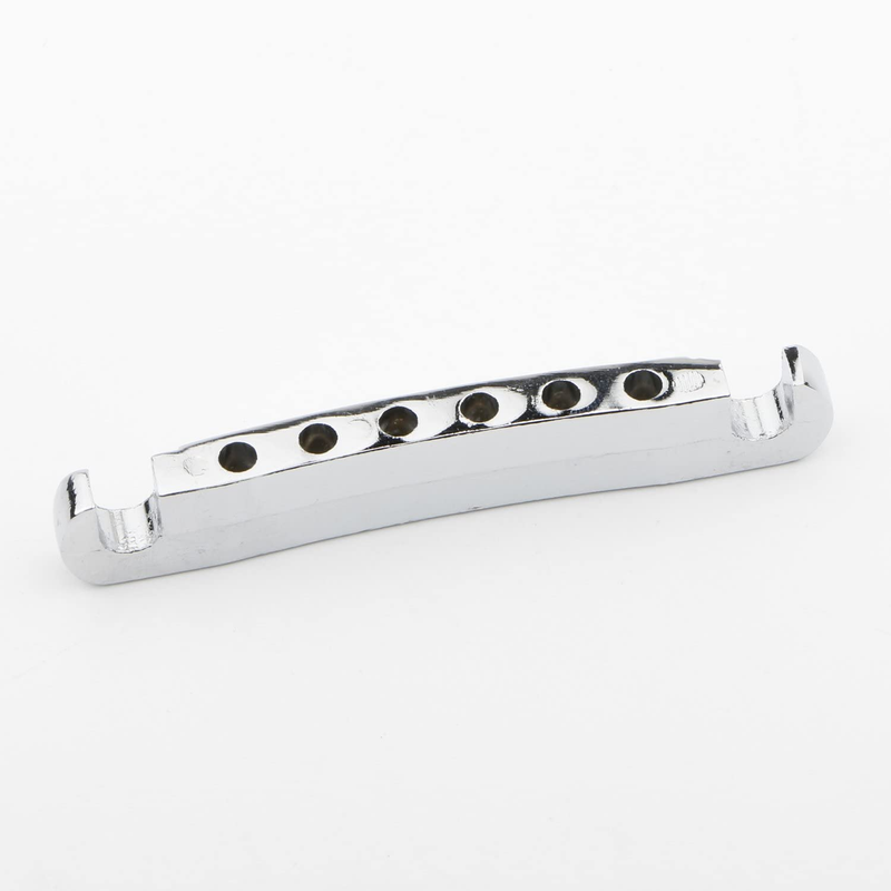 Set of Chrome Saddle Tune-O-Matic Bridge Tailpiece for LP Electric Guitar Parts