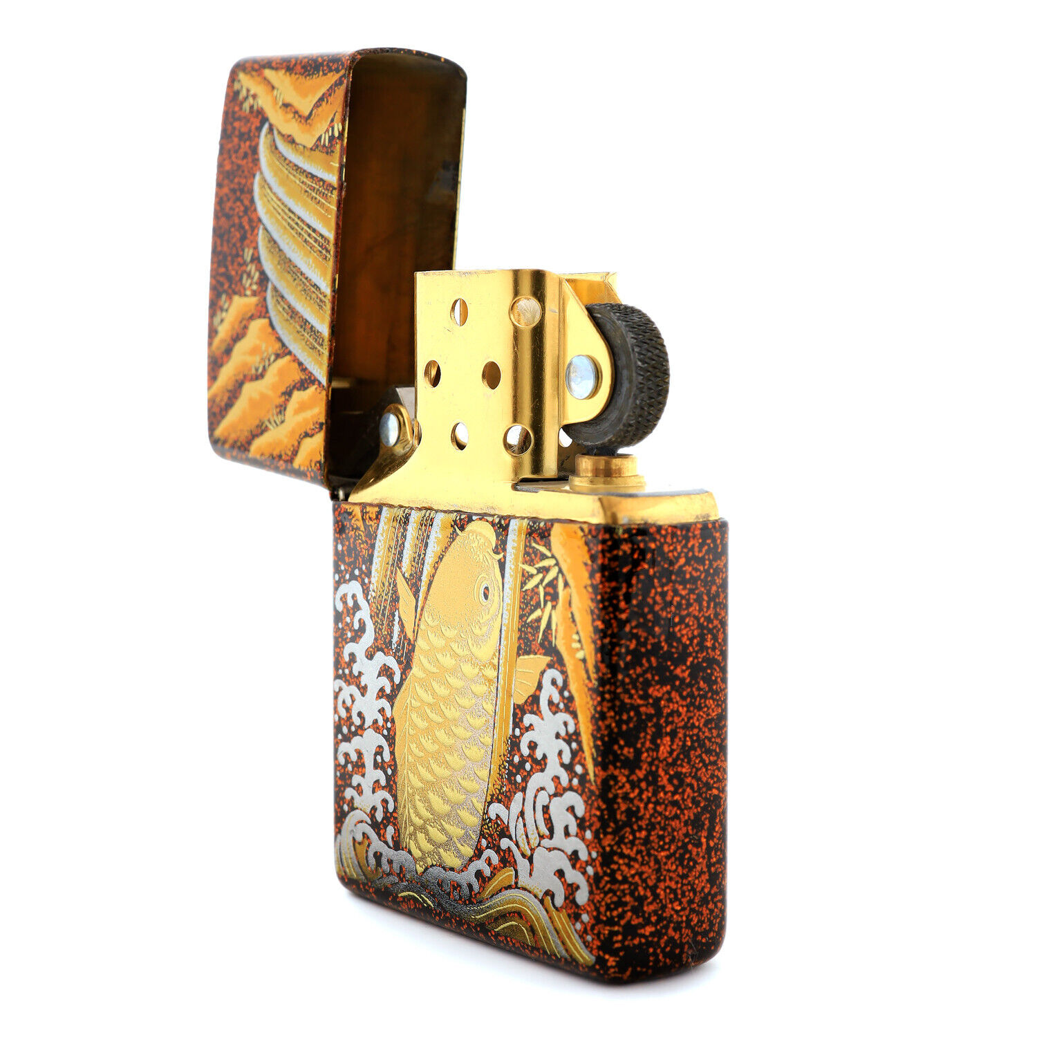 Zippo Limited Edition Maki-e Koi Lighter | eBay Zippo Limited Edition Maki-e Koi Lighter | eBay