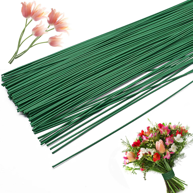 Green flower  LIVING LUXURY 18 in. Deluxe Emerald Green Artificial Queen