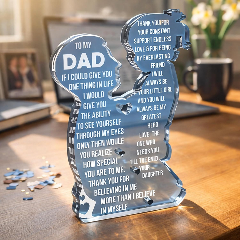 To My Dad – Best Dad Ever Gift, Father’S Day Gift from Daughter or Son, Valentin