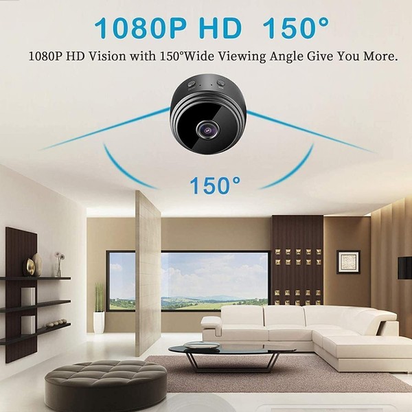 Mini Wireless Hidden Spy Camera Wifi IP Home Security 1080P HD Night Vision Cam - Image 313