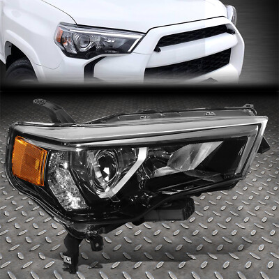 ДЛЯ 14-20 TOYOTA 4RUNNER OE STYLE ХРОМИРОВАННАЯ ЖЕЛТАЯ УГЛОВАЯ ФАРА ПРОЕКТОРА ПРАВАЯ