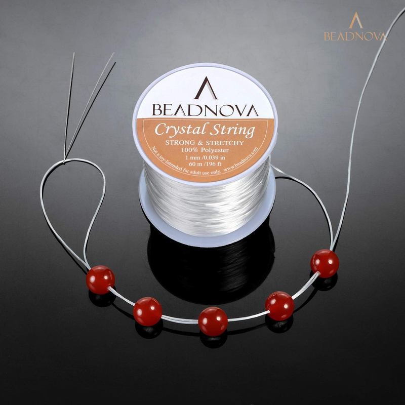 1mm Elastic Stretch Crystal String Cord for Jewelry Making Bracelet Beading Thre