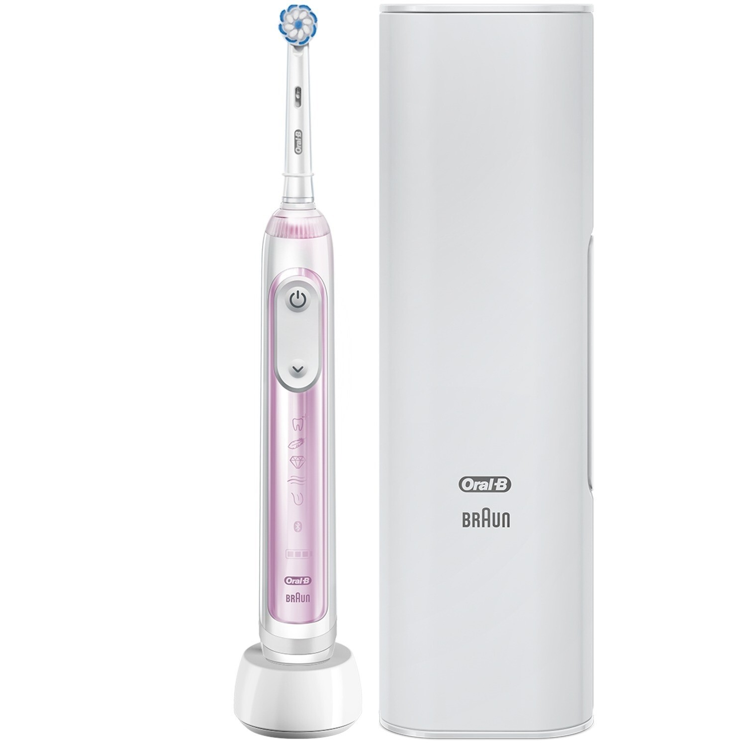 Oral-B Braun Genius X 20000N Electric Toothbrush Blush Pink Oral-B Braun Genius X 20000N Electric Toothbrush Blush Pink