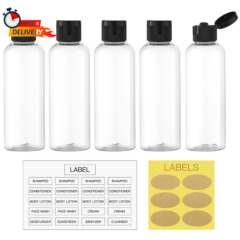 For Toiletries, 5pcs Travel Containers For Shampoo Tsa App