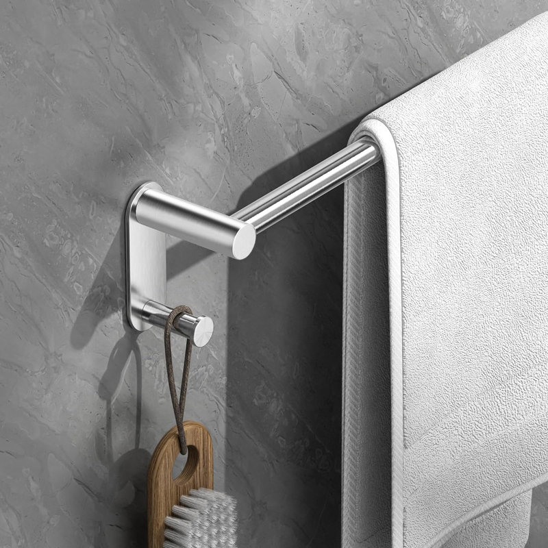 Bar Adhesive Shower Holder: Sus 304 Sticky Self Adhesive Hand Towel Rack F