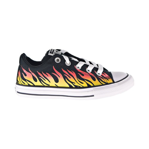 

Детские кроссовки Converse Chuck Taylor AS Street Slip Into The Flames, черные 666301F, Black/fresh yellow