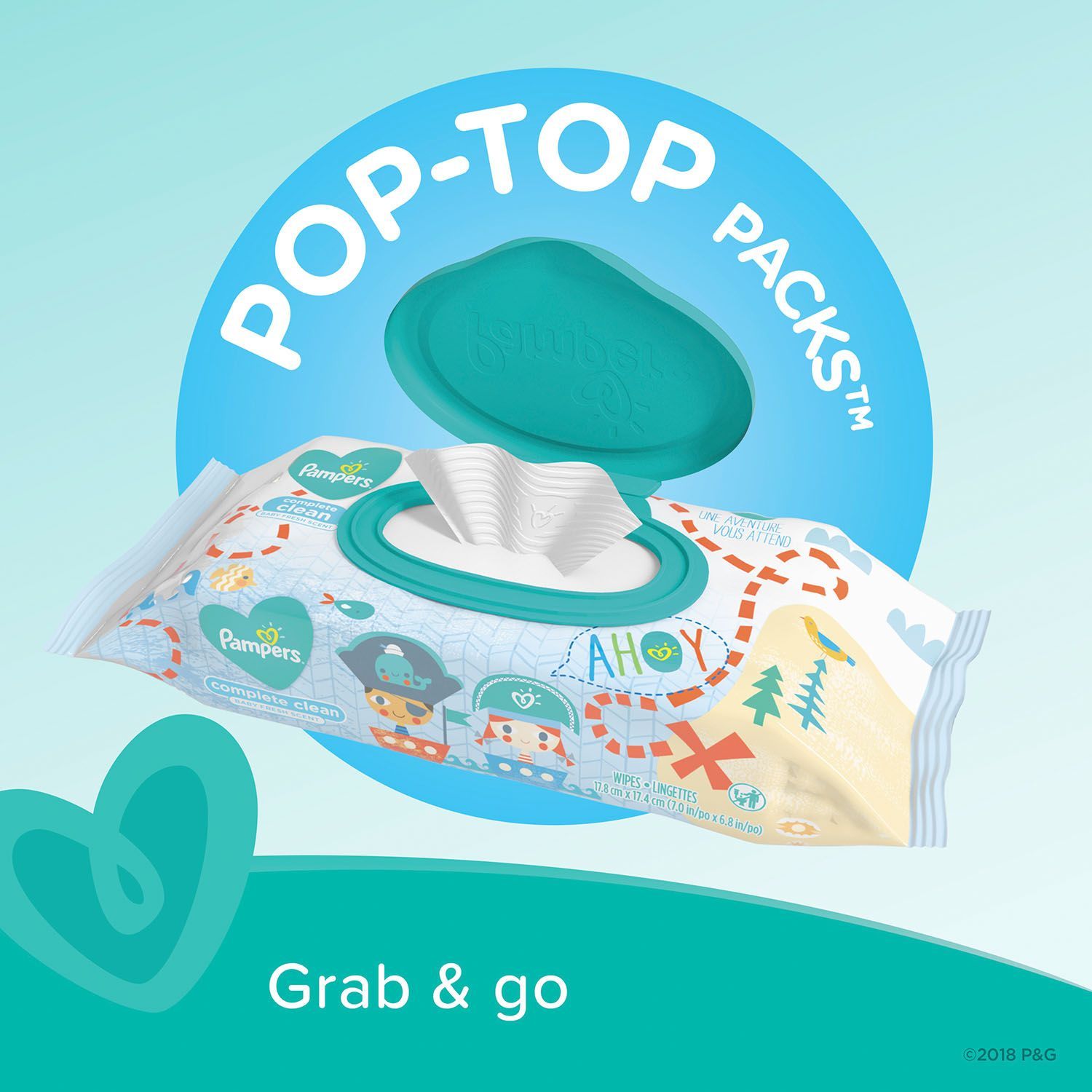 Pampers Scented Baby Wipes, Complete Clean (1152 ct.)