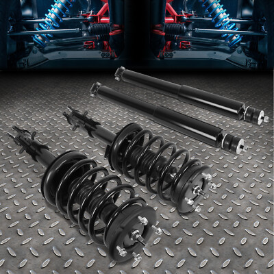 Для 05-14 Ford Mustang Передние стойки с винтовой пружиной в сборе + Задние амортизаторы