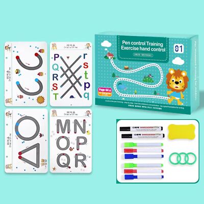 Scribble Smart Workbook Fast-Track Young Minds Reusable Handwriting Practice