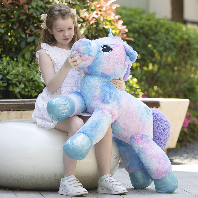 Giant Unicorn Stuffed Animal Soft Unicorn Plush Pillow Large