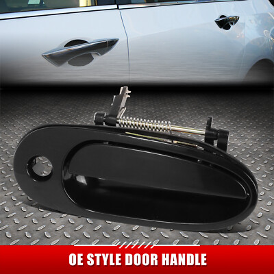 ДЛЯ 99-05 ALERO GRAND AM ЧЕРНАЯ ГЛАДКАЯ РУЧКА ТЯГИ ПЕРЕДНЕЙ ПРАВОЙ ПАССАЖИРСКОЙ ДВЕРИ