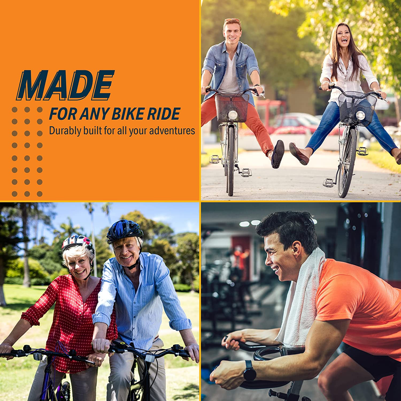 Comfortable Cruiser Bike Seat Extra Wide Bicycle Saddle with Suspension