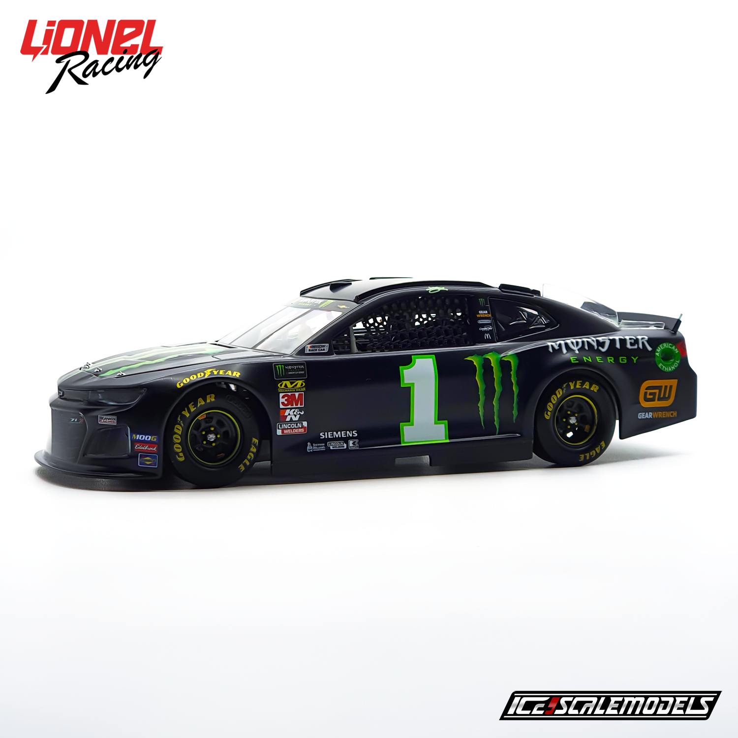 NASCAR 1/24 2019 #1 ブッシュ MonsterEnergy Kyle Busch Action Racing 2019 Monster Energy NASCAR Cup