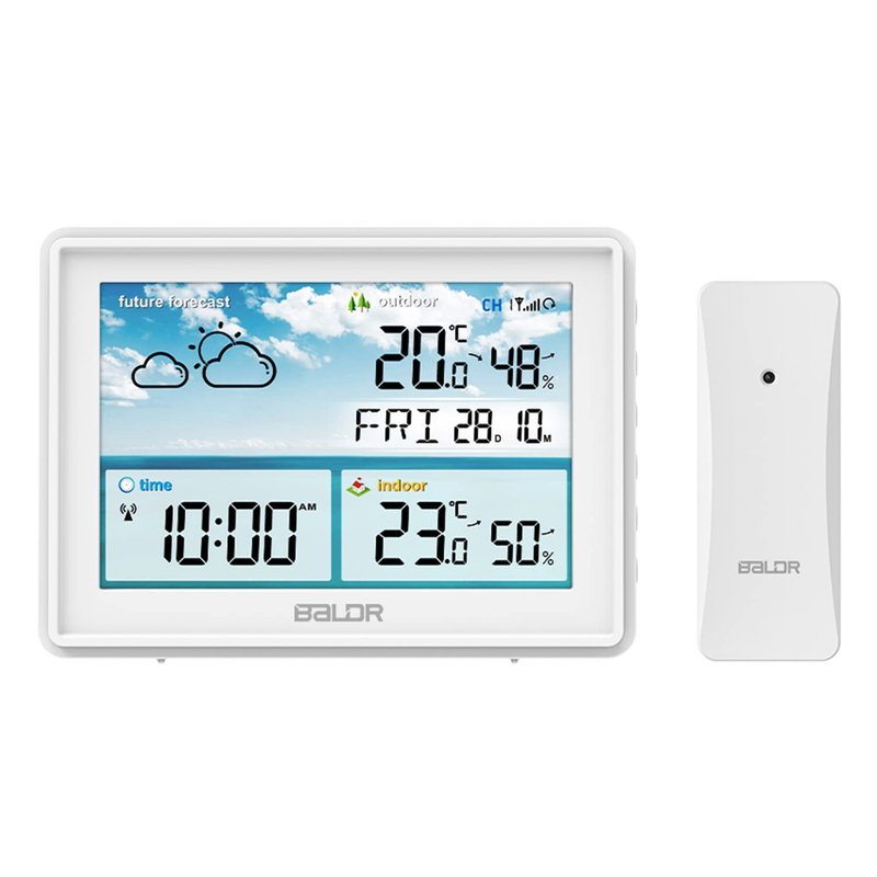 Indoor Outdoor Thermometer Wireless Remote Humidity Sensor