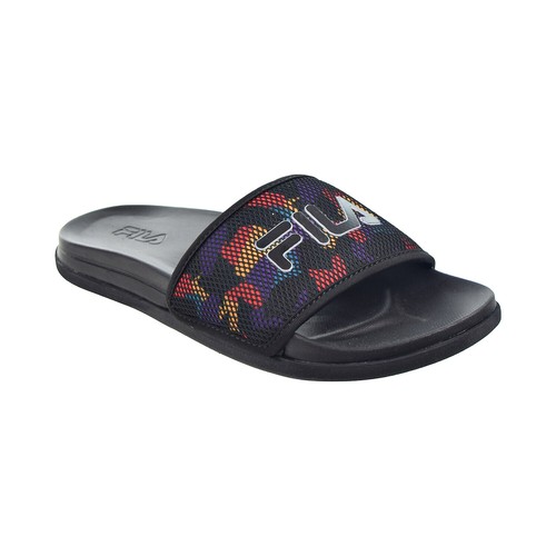 

Женские шлепанцы Fila Drifter Lux 90s Black-Old Gold-Breeze 5SM01552-042, Black-old gold-capri breeze