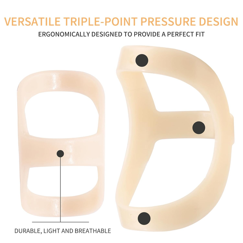 Oval Finger Splints, 5PCS Oval Trigger Finger Splint for Size 6,7,8,9,10