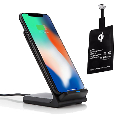 QI Wireless Charger For Cubot P80 Wireless Type C + Ladestreifen