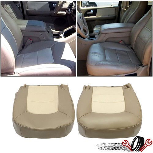 Для водителя и пассажира Ford Expedition 03-06 Заменить кожаную обивку нижнего сиденья коричневого цвета