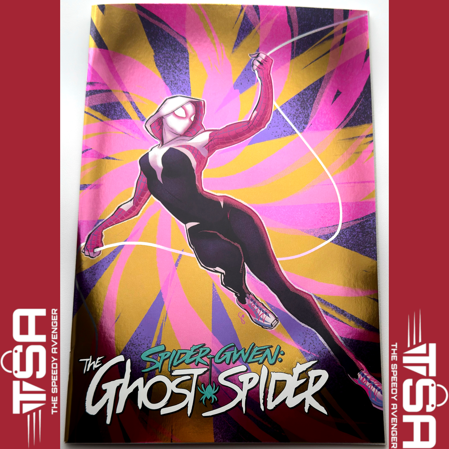 SPIDER-GWEN GHOST-SPIDER #1 (Vol 2) Ernanda Souza Foil Variant Marvel 2024