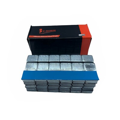 Lead Weights Flat WW-M2SG 304pcs Slim Adhesive Stick-on Wheel Weights Kits 1/4 Oz 240 Pcs 1/2 O Drapery Weights Zinc - Foto 11