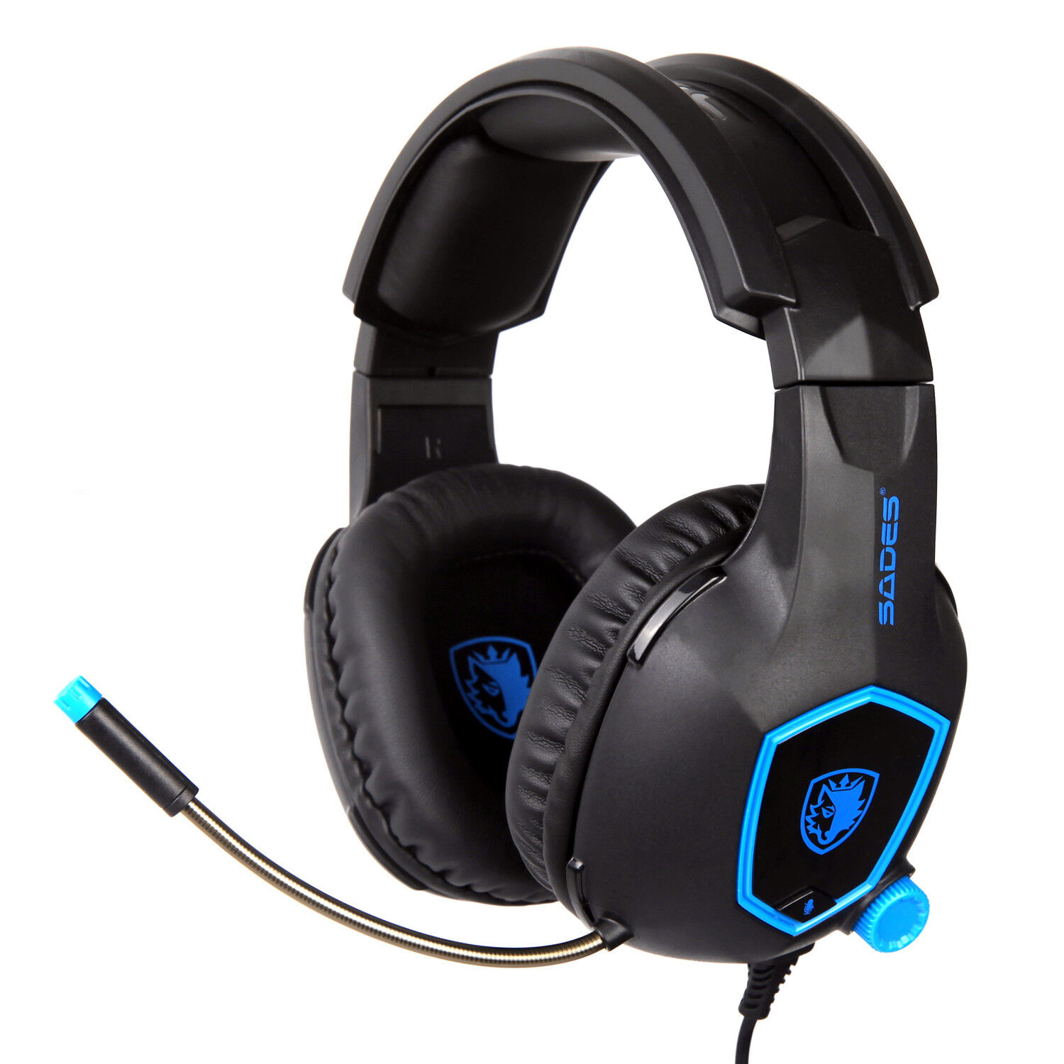 Stereo Gaming Headphone Headset with Microphone 