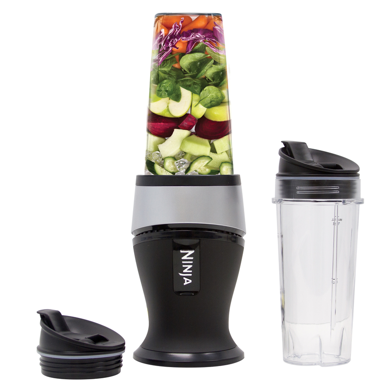 Ninja® Fit Personal Single-Serve Blender, Two 16-oz. Cups, QB3000SS 700-watt USA