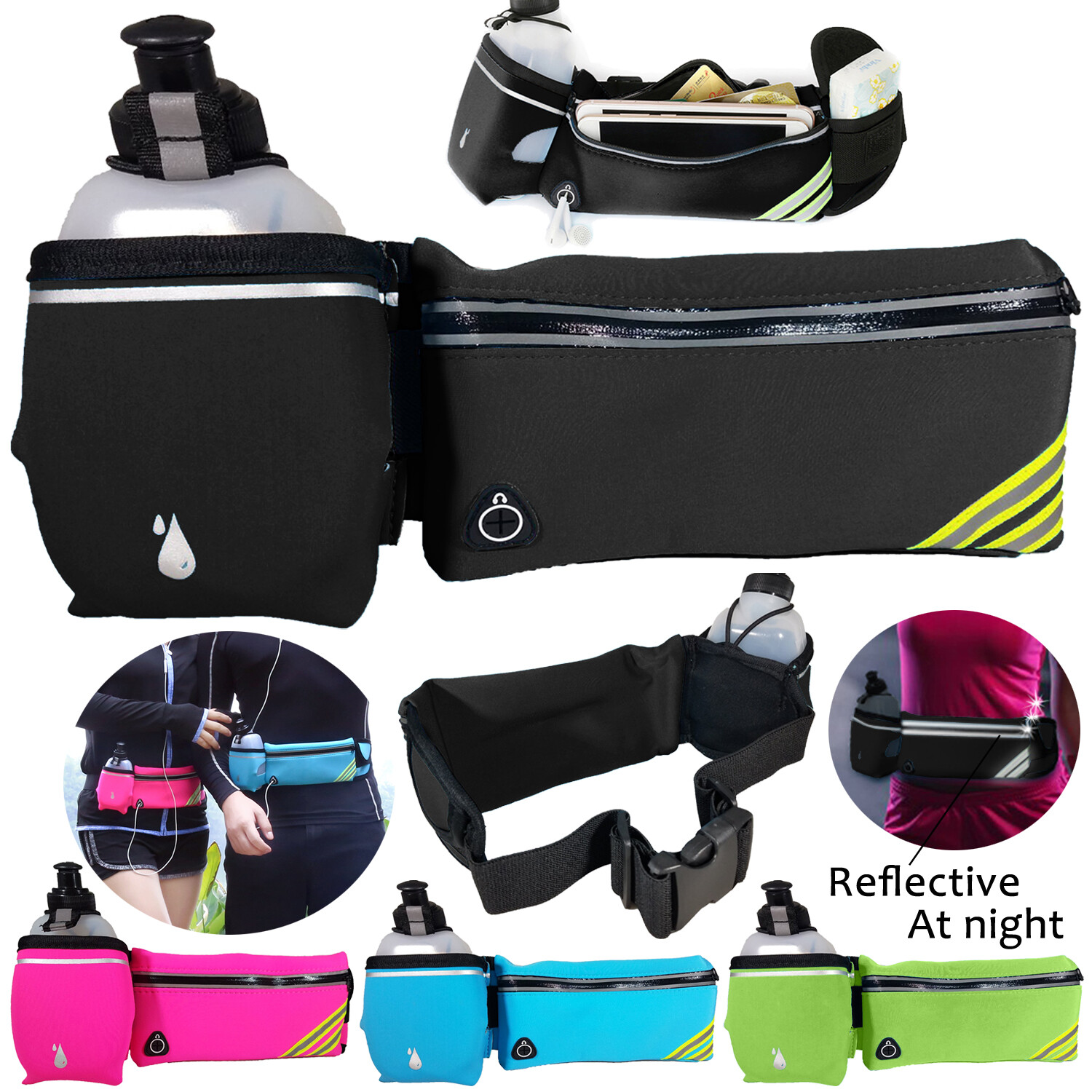 Fanny Pack Water Bottle Holder Waterbottle