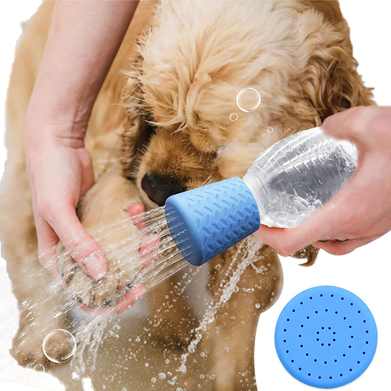 3Pieces Outdoor Shower Sprayer Water Bottle Cap Sprinkler Head Travel Accessores