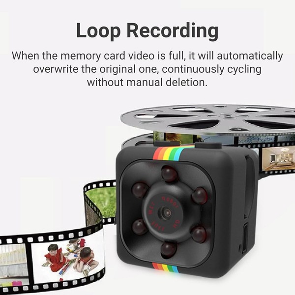 Mini Smart Camera – Wireless, No WiFi Needed, Motion Detection, Night Vision - Image 9