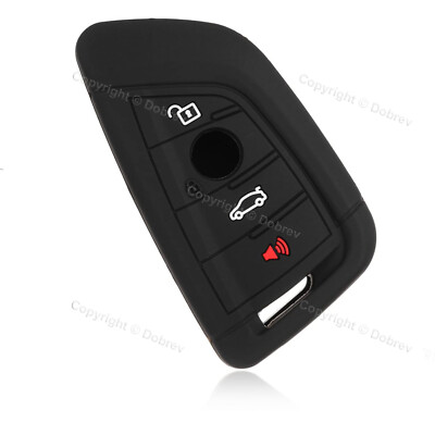 Silicone Keyless Entry Case Fob Protector Cover for 2014 2016 BMW Smart Car Key