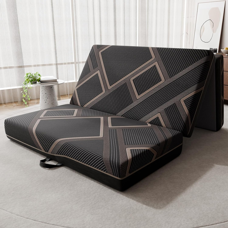 Trifold Mattress Full Size - 6 Inch Foldable Memory Foam Mattress 73
