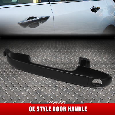 Для 09-13 Forte Koup Черная наружная ручка передней левой двери со стороны водителя с замочной скважиной