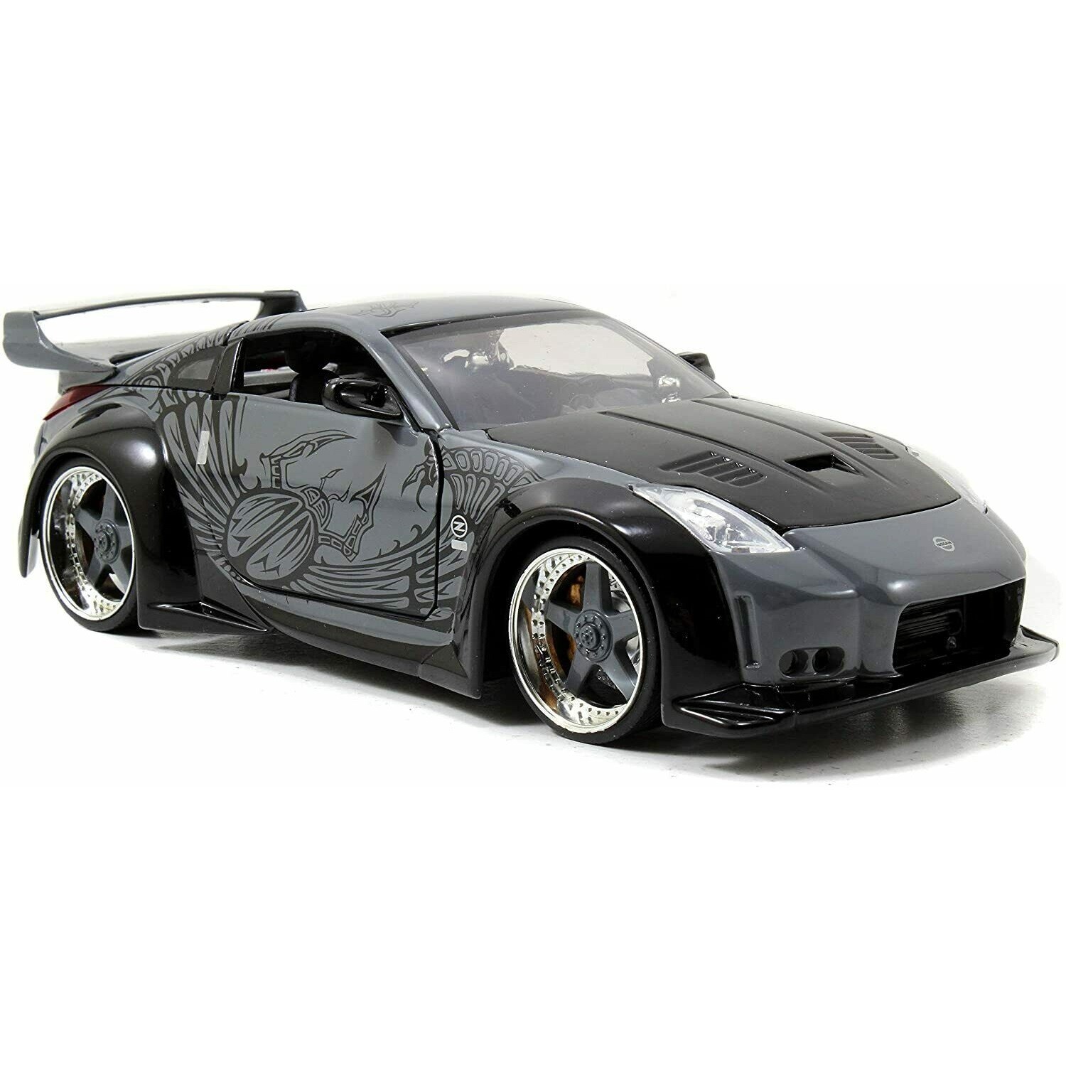 Black Fast & Furious JDM DK's Nissan 350Z Kids Metal Diecast Black Fast & Furious JDM DK's Nissan 350Z Kids Metal Diecast