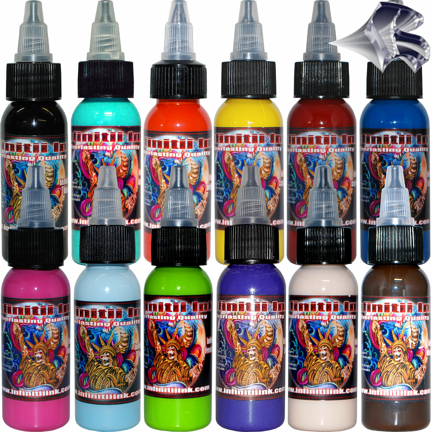Infinitii Tattoo Ink 1oz - Pick One Color | eBay